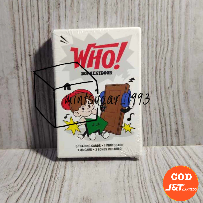 [ READY STOCK SEALED ] BOYNEXTDOOR - 1st Single 'WHO' (Weverse Albums ver.) ( ' who  ' "who" who bon