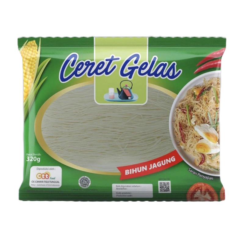 

Pioneer Bihun Jagung Ceret Gelas 320 gram Original