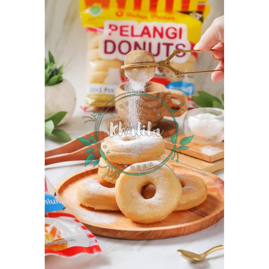 

Donat Kentang Pelangi Donuts Isi 10 dan 21 Pcs