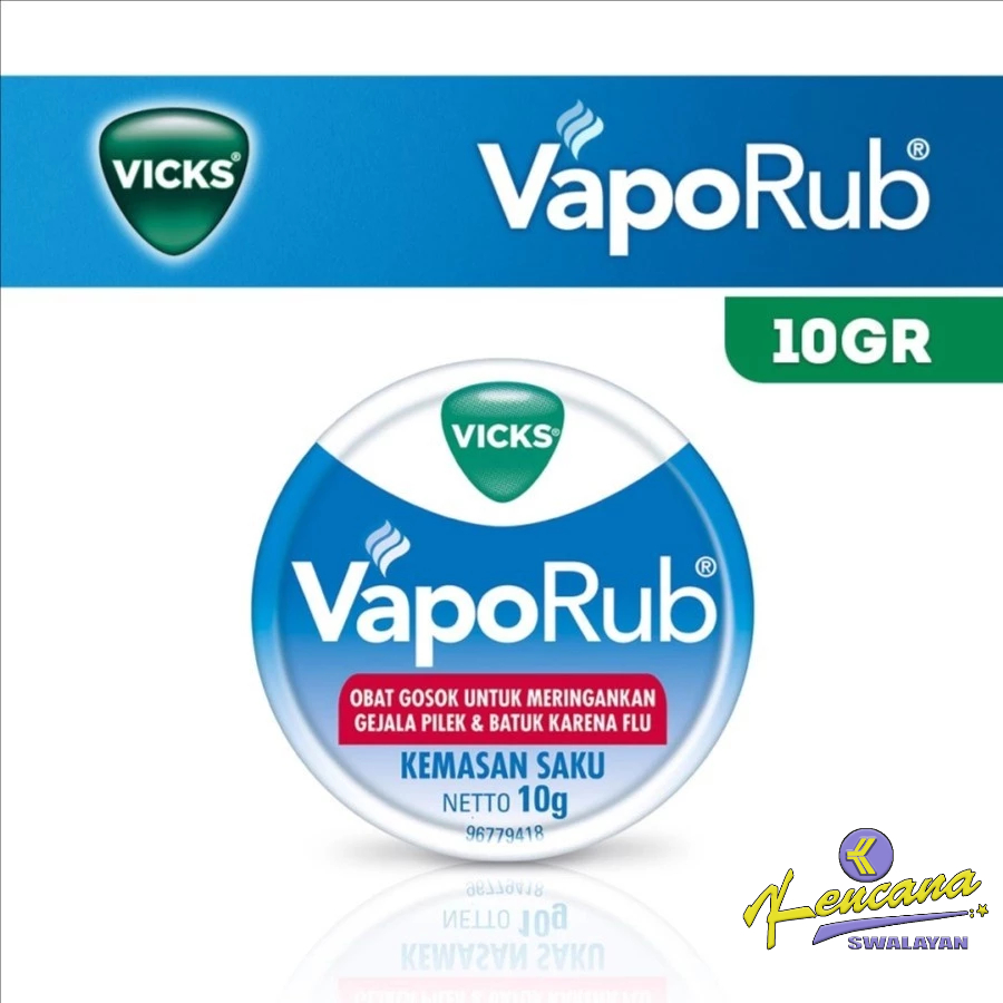 Vicks Balsem Vaporub 10gr - Vicks Gosok - Vicks Vaporub