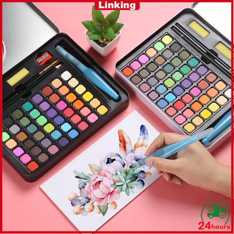 

CAT AIR WATERCOLOR SET 36/48 WARNA WATER COLOR ALAT CAT AIR LUKIS SET (TERMASUK KUAS DAN KERTAS