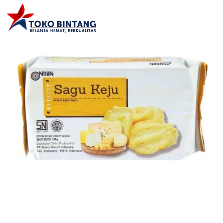 

Nissin Sagu Keju 110gr - Cemilan