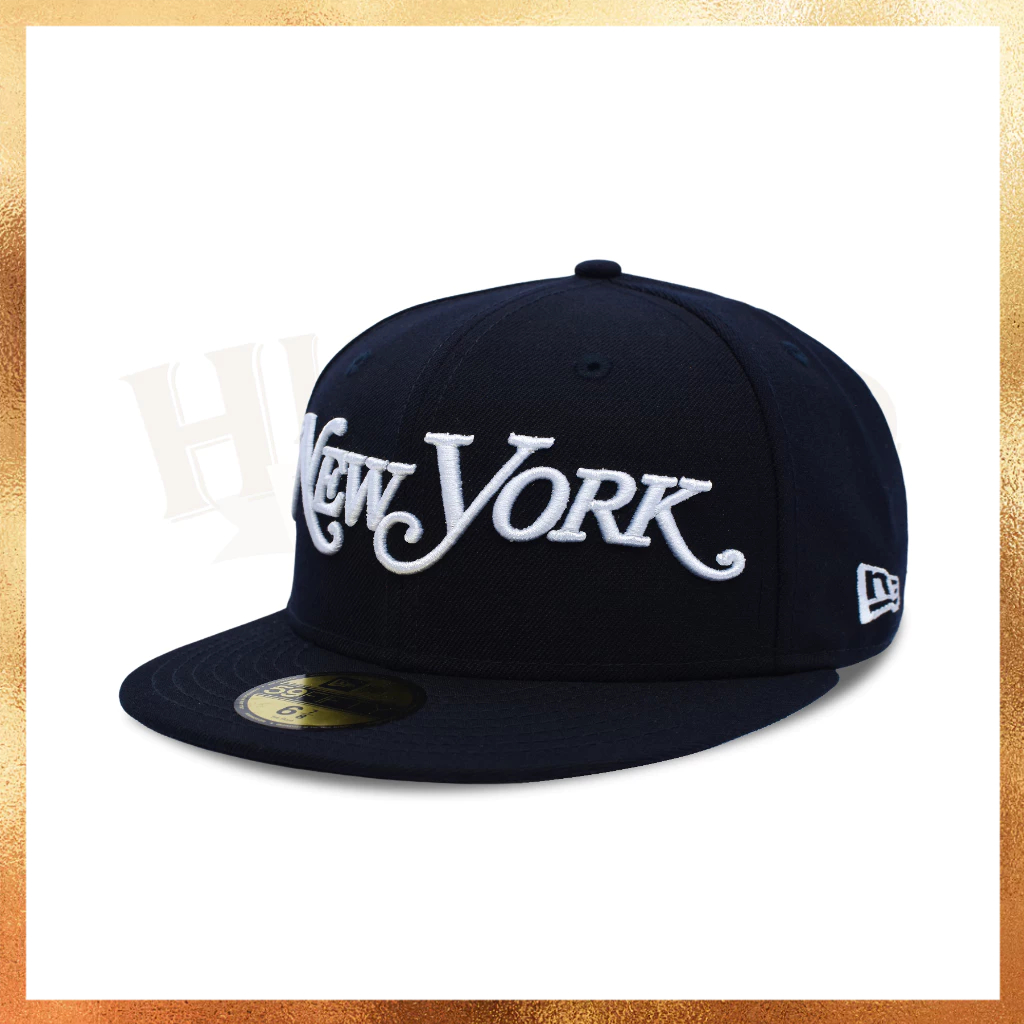 READY STOCK Topi New Era x New York Magazine Collab Navy 59FIFTY FItted Hat 100% Original