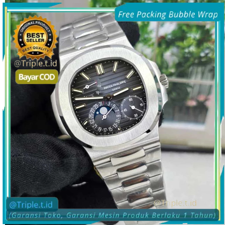 JAM TANGAN PRIA PATEK PHILIPPE SWISS PPF V2 Day Date
