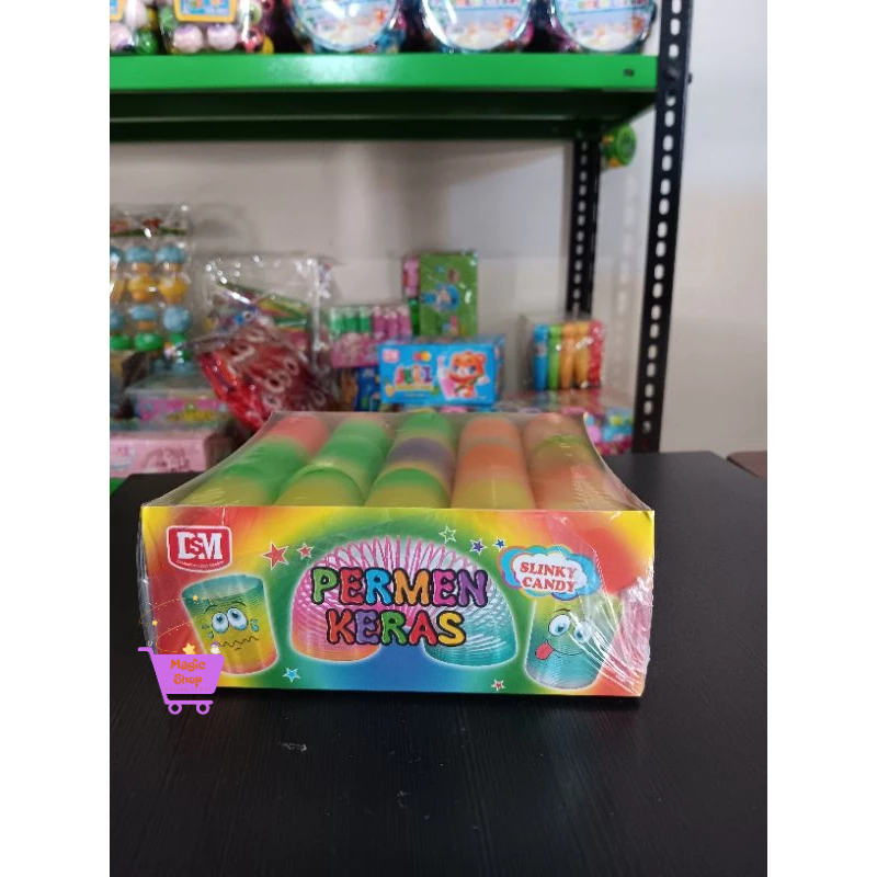 

DSM PERMEN SLINKY CANDY ISI 30 / PERMEN LUNAK VIRAL