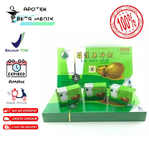 

LO HAN KUO INFUSION - Obat Herbal Pereda Panas Dalam Box ECER China Lohankuo Lohan Kuo