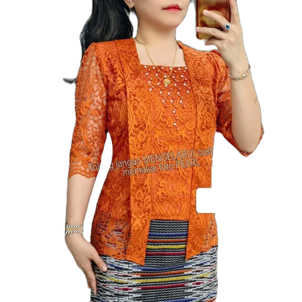 BLUS BROKAT KARTINI/BAJU KEBAYA KARTINI/ATASAN KEBAYA BATAK