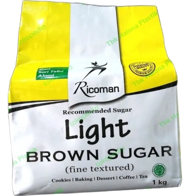 

Kualitas terbaik] Ricoman Light Brown Sugar 1kg