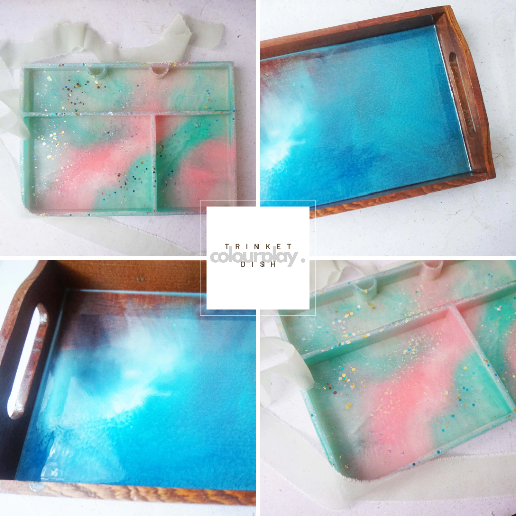 Trinket Dish Resin Tray
