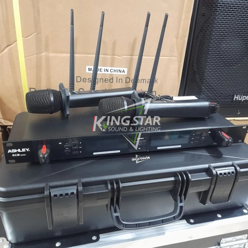 Mic Wireless Ashley RCM Series Original System Charger Recharge Batrey Koper