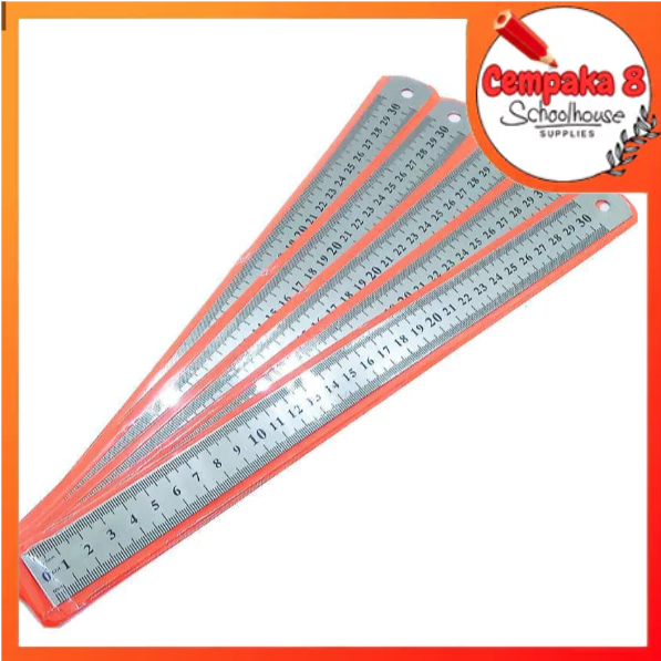 

Penggaris Mistar Besi Stainless 30 cm 0,4 mm Microtop (FABP) - UTI0470