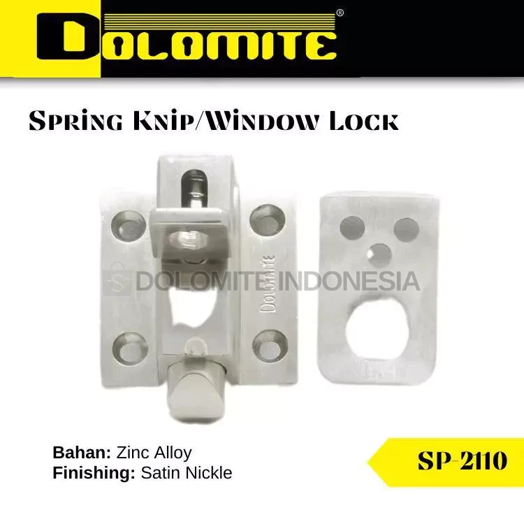 Dolomite Spring Knive/Slot Jendela/Kunci Jendela 2110