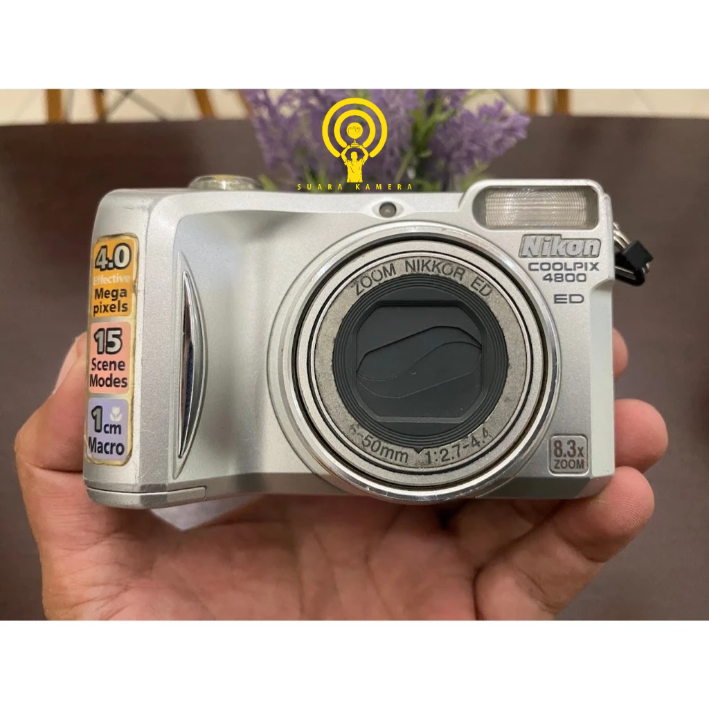 DIGICAM KAMERA DIGITAL POCKET NIKON COOLPIX E4800 4MP