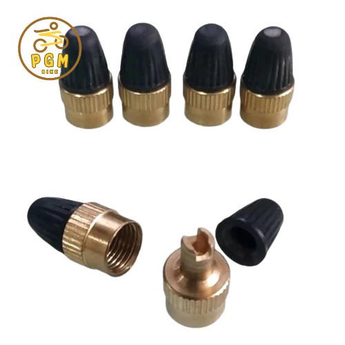 Tutup Pentil Ban / Bukaan Pentil Ban Kuningan Untuk Motor Sepeda Mobil Pentil Ban American Valve