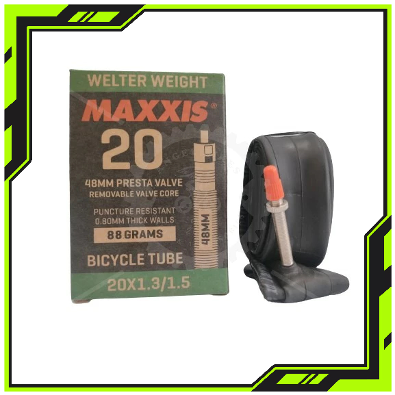 Ban Dalam Maxxis Sepeda Lipat BMX 20 x 1.3/1.5 48mm FV