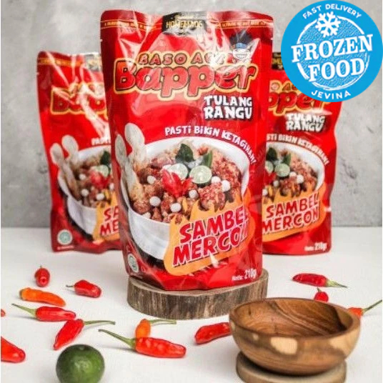 

Bapper Baso Aci Sambel Mercon 170 Gr