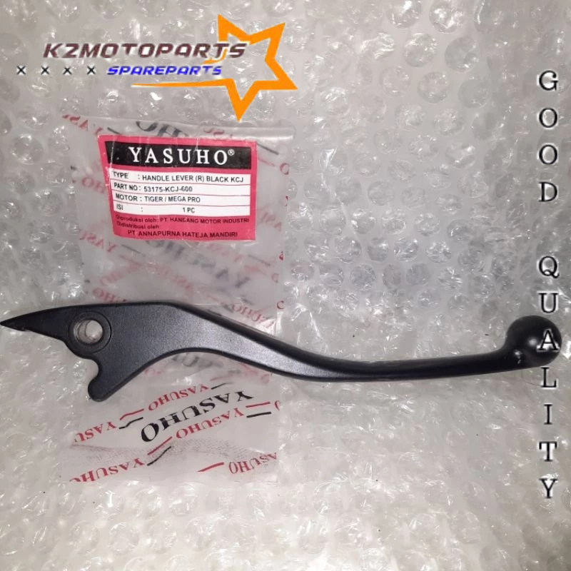 Handel Handle Rem Kanan R/H Honda Tiger - Mega Pro 53175-KCJ-600 Black/Hitam
