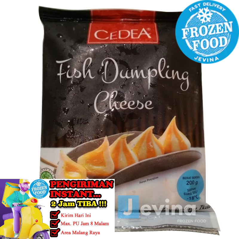 

Cedea Fish Dumpling Cheese | Keju 200g