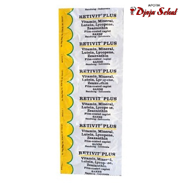RETIVIT PLUS ISI 10 KAPLET - VITAMIN MATA