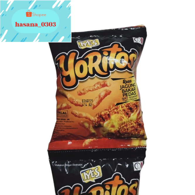 Yoritos Jagung bakar pedas