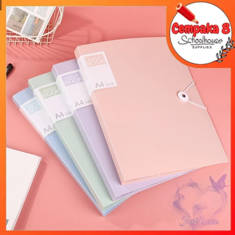 

30 Halaman A4 Folder File Organizer Folder Bening Tas Kertas Buku Presentasi - SEV0229