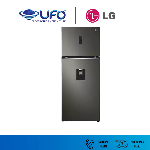 LG Kulkas 2 Pintu Besar 410L GNF372PXAK