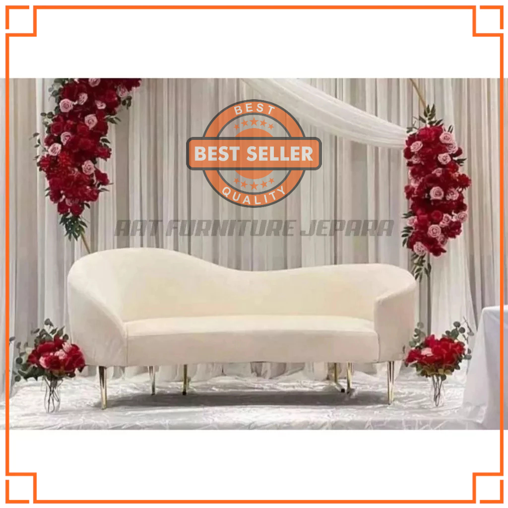 Kursi Pelaminan Terbaru Sofa Pelaminan LOVE BUNGKUS PENCENG