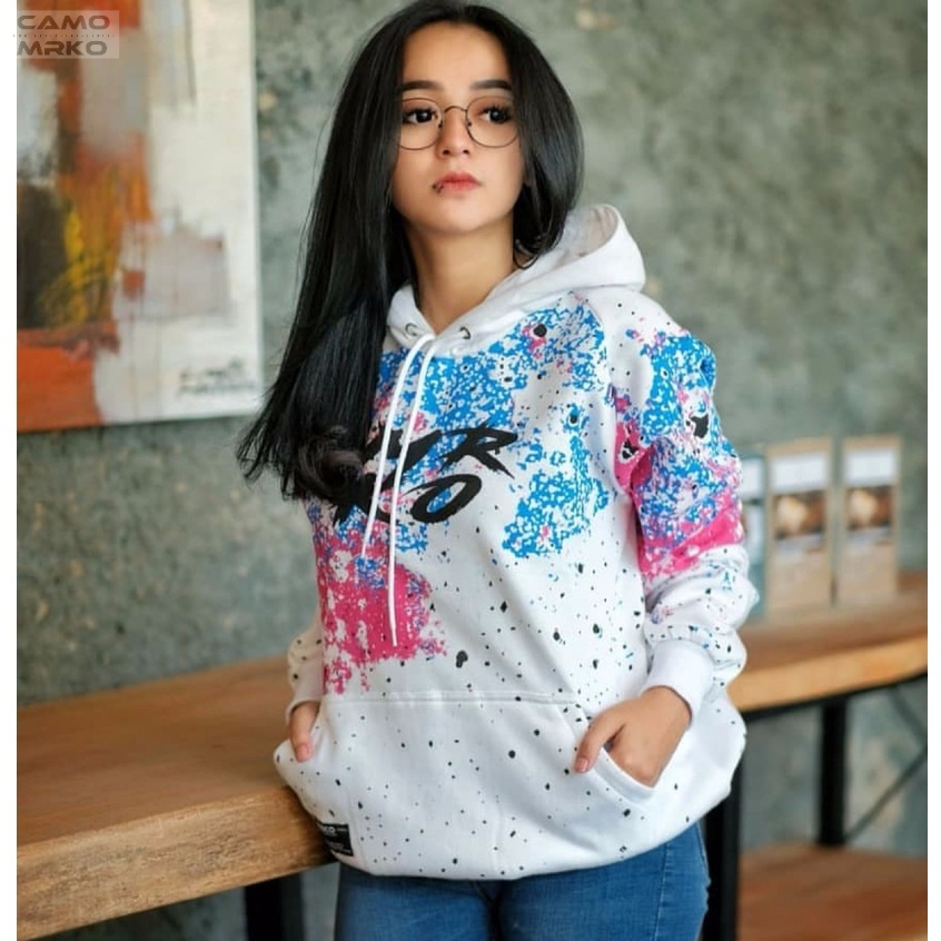 CAMO MRKO - Hoodie | Jaket Sweater Hoodie Racing Leaf Premium Distro Astronot Galaxy