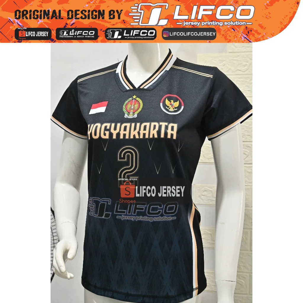 JERSEY LIFCO ORIGINAL BULAN KEMERDEKAAN NUSANTARA SERIES  CEWEK -YOGYAKARTA-