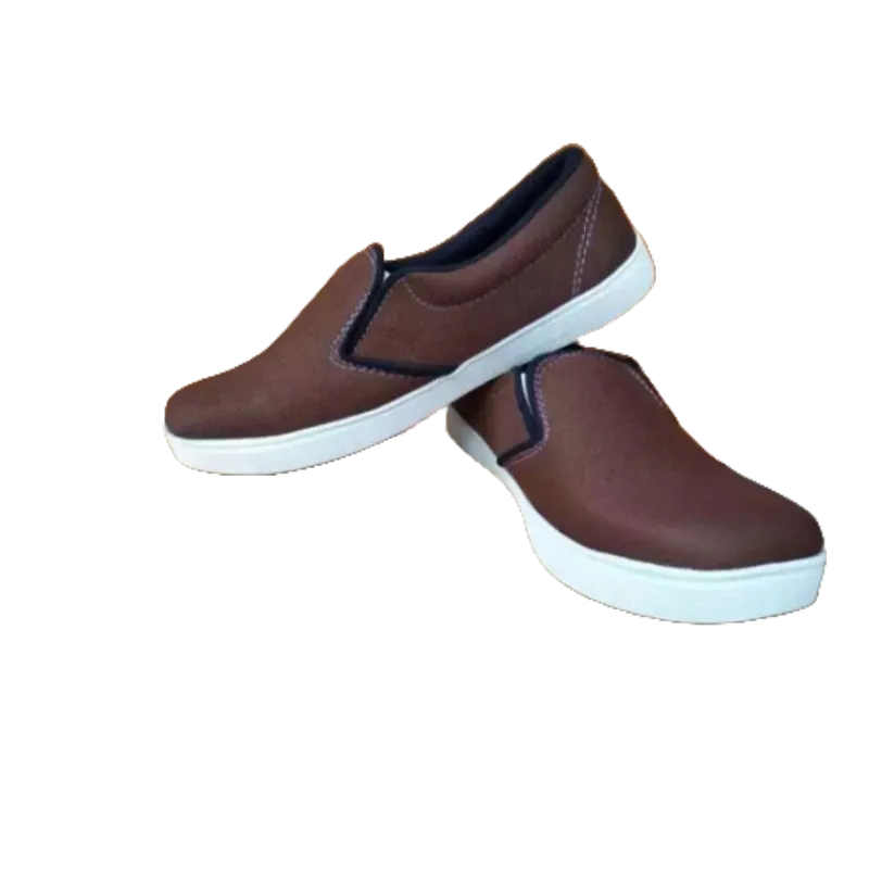 SEPATU PRIA SLIP ON POLOS SEPATU SIMPLE TANPA TALI SEPATU KEREN TRENDY KASUAL POLOS HITAM