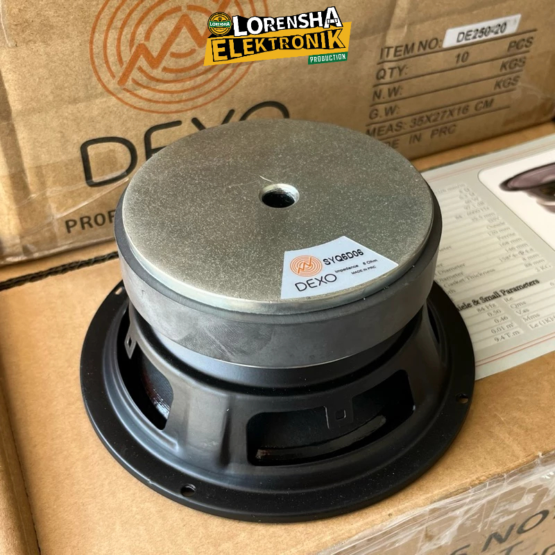 Speaker 6 Inch Dexo SYQ6D06