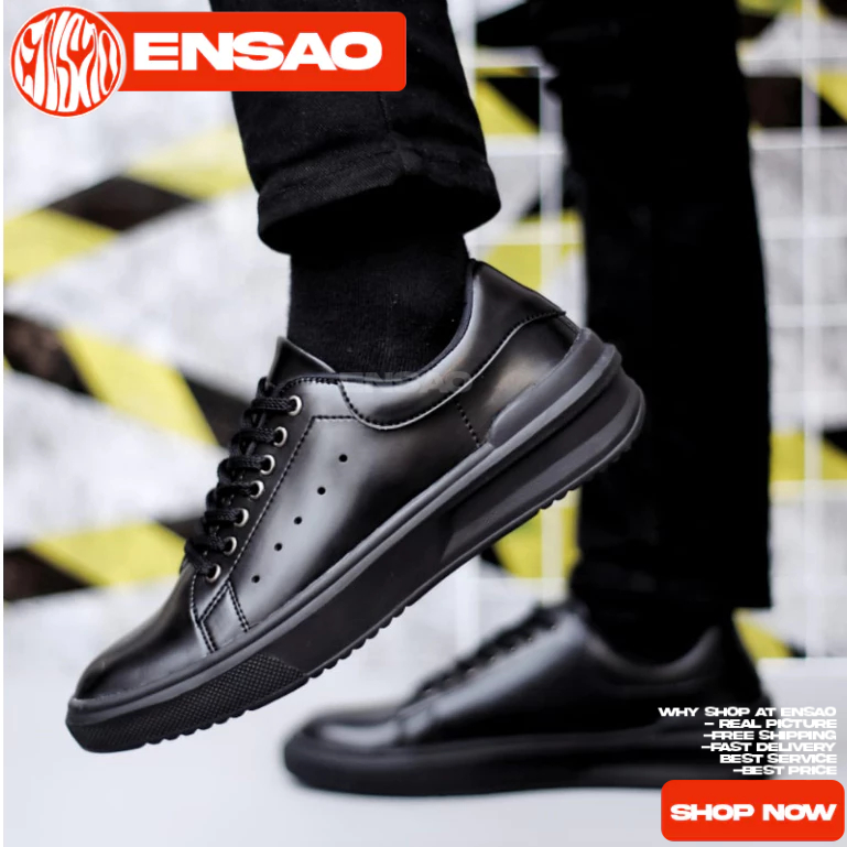 Sepatu Oxford Formal Pria Hitam Kerja Kuliah Pria