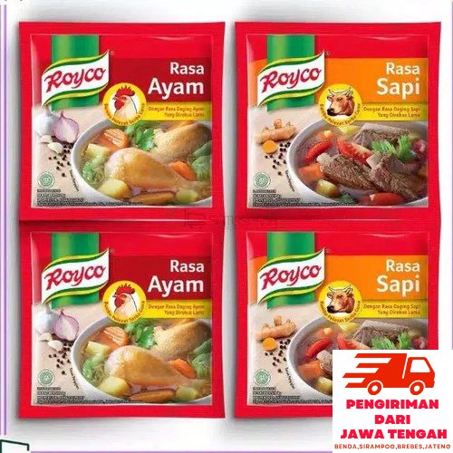 

Royco Kaldu Sapi / Ayam 12x9gr