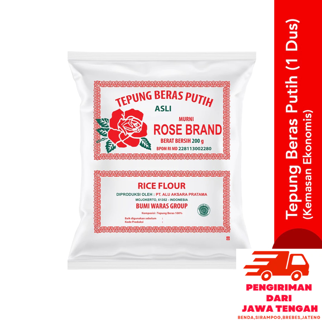 

Rose Brand - (Ekonomis) Tepung Beras Rose Brand