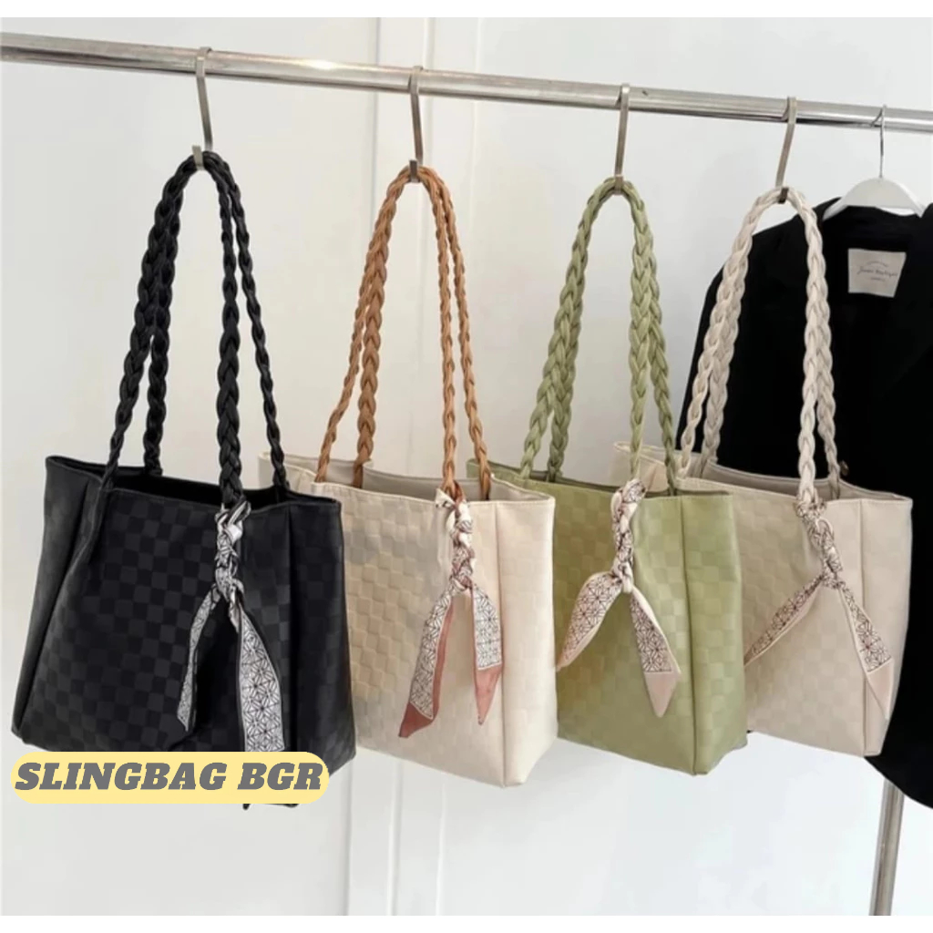 tote bag ZENNY - Tas kuliah - Totebag wanita elegan - TAS BAHU WANITA - TOTEBAG KERJA - korean style