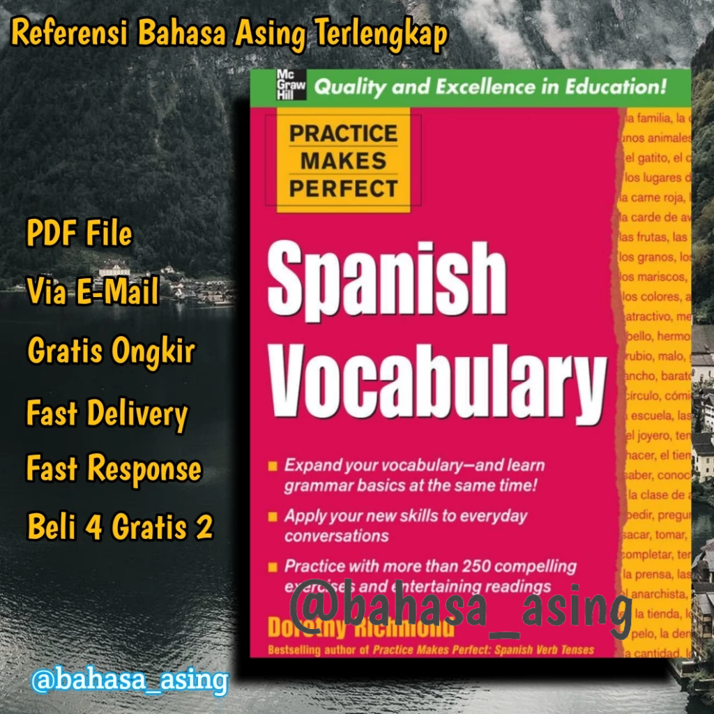 Buku Bahasa Spanyol Spanish Vocabulary