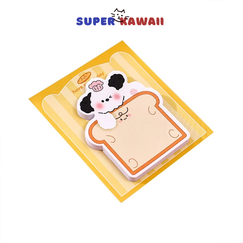 

SuperKawaii - [SK193] Sticky notes isi 30 lembar bentuk kartun lucu / sticky note motif animal / cartoon sticky notes / memo pad / memopad