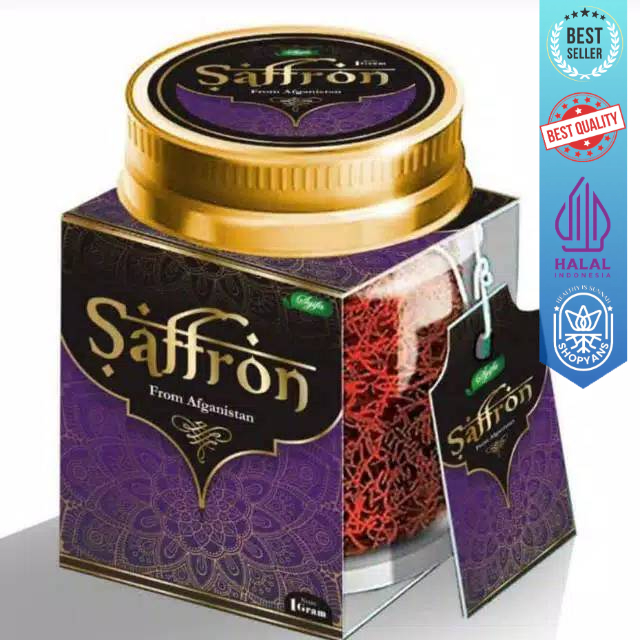 

SAFFRON SAFRON SAFROON FROM AFGANISTAN GRADE A SUPER NEGIN (1gr)