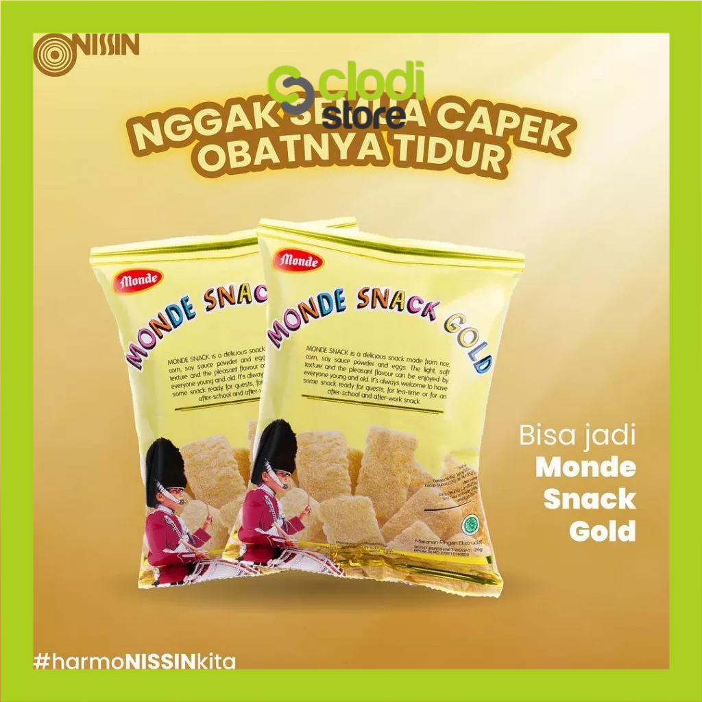Monde Serena Snack Gold 30gr 30gram / Monde / Snack Monde Serena