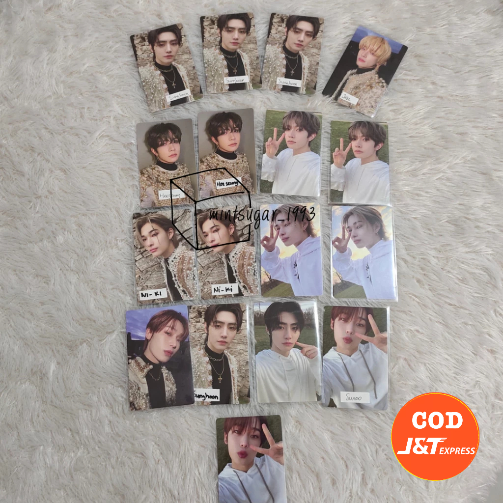 [ READY STOCK ] Unsealed Enhypen - Dark Blood Weverse Album Version [ photocard pc wv ver db hoodie 