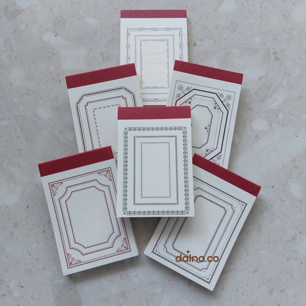 

[Dalna.co][COD] 15 pcs Paper Frame Deco Journalling Kit DIY Bujo Art Deco Pack Sticker Scrapbook