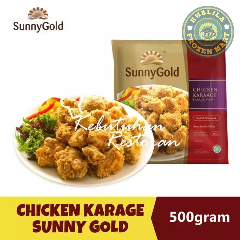 

SUNNY GOLD CHICKEN KARAGE KARAAGE AYAM KEMASAN 500 GRAM