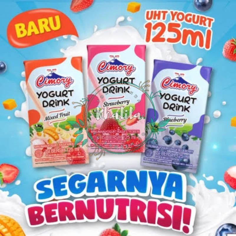 

[E C E R] Cimory Yogurt Drink 125 ml Yoghurt Buah