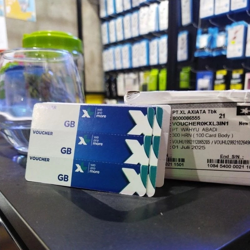 Voucher Kosong XL Per SN (Bahan Inject)