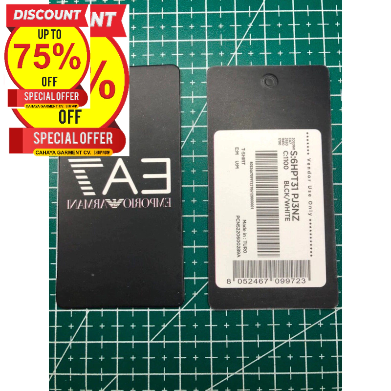 

ARMANI LABEL PRICE TAG BARCODE SUPER PREMIUM CO 1x DI KIRIM 600PCS