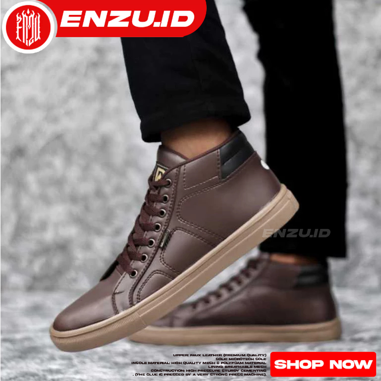 Sepatu Boots Formal Casual Kerja Pria