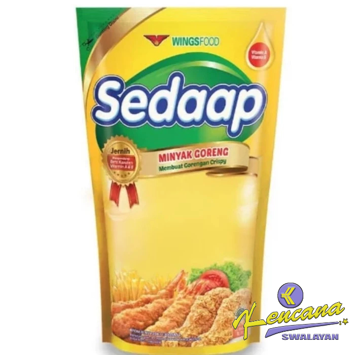 

Sedap 1 Liter Minyak Goreng Refill - Sedaap 1lt