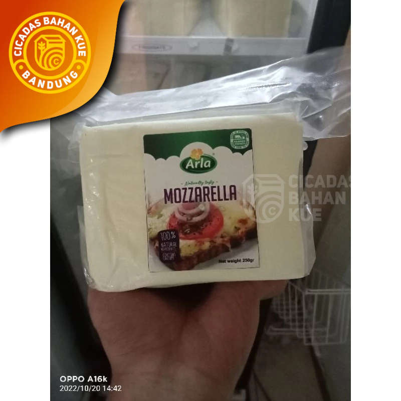 

HA Keju Mozarella Arla 1kg Halal Import Denmark