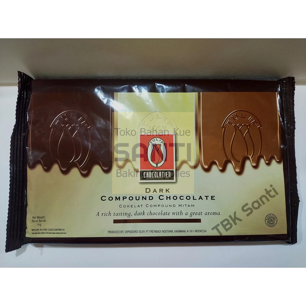 

Tulip | Dark Chocolate Compound | 1Kg