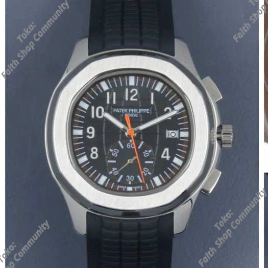 Jam Tangan PATEK PHILIPPE Pria Automatic Skeleton Chrono Bawah Aktif